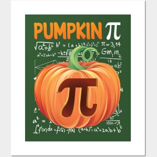 Pi Day Gift Pumpkin Pie Posters and Art